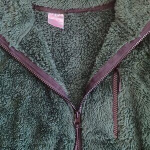 Fuzzy Green Jacket